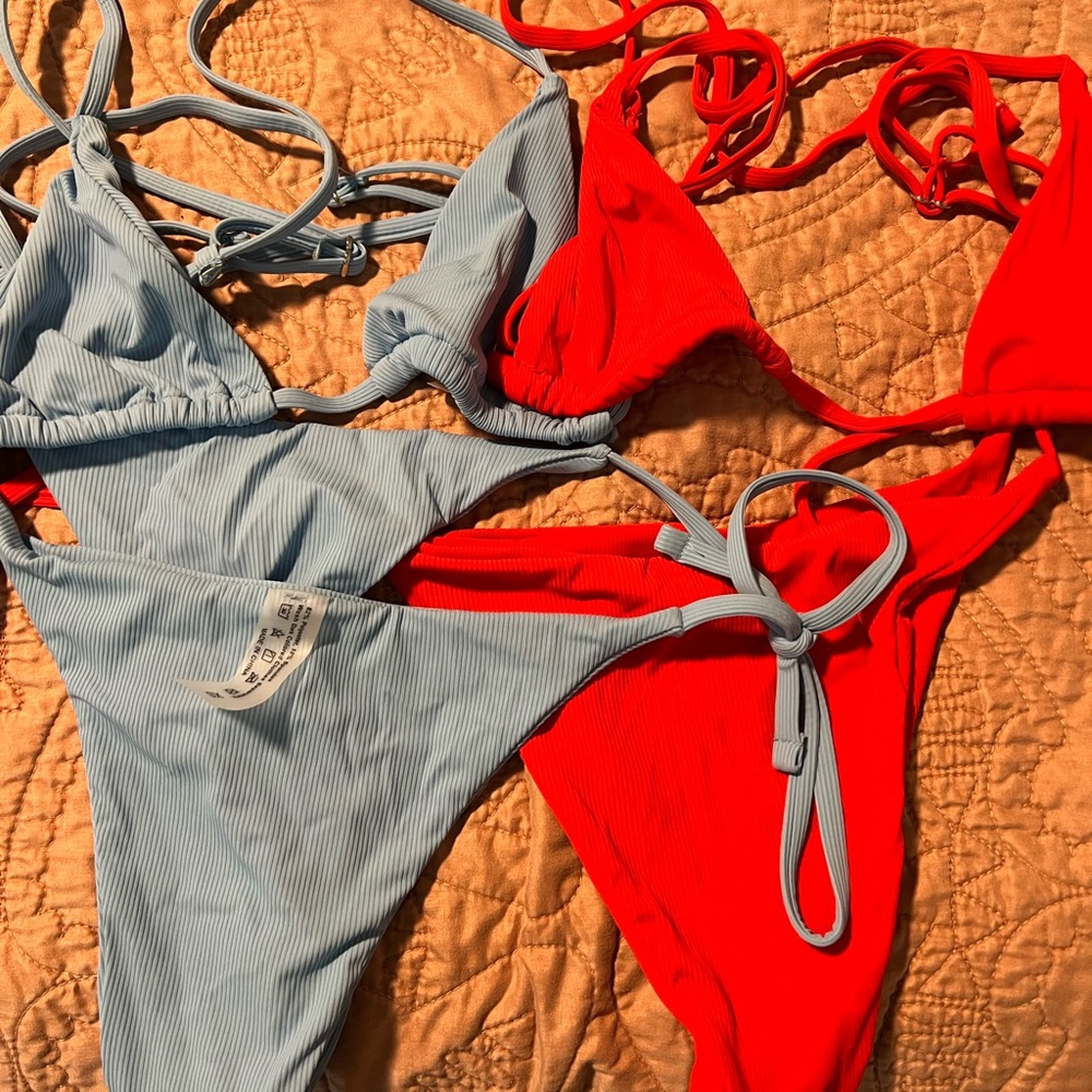 Two Shein bikinis perfect for July 4th